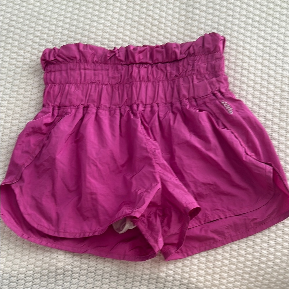Free People Movement Vibrant Pink Athletic Women's Shorts